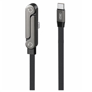 XO NB-Q311 USB-C Cable with Folding Stand 240W - 1.5m - Black