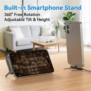XO NB-Q311 USB-C Cable with Folding Stand 240W - 1.5m - Black
