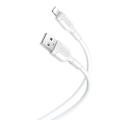 XO NB212 USB to Lightning Cable - 1m/2.1A - White