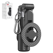 XO SS25 Magnetic Selfie Stick Tripod with Bluetooth Remote - MagSafe Compatible - 64cm - Black