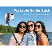 XO SS29 Selfie Stick Tripod with Bluetooth Remote - 64cm - Black