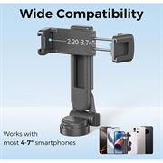 XO SS29 Selfie Stick Tripod with Bluetooth Remote - 64cm - Black