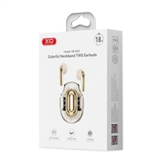 XO X43 TWS Bluetooth 5.4 Wireless Earphones - Beige