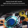 XSX Water Transfer Print 2.4G Wireless Gaming Controller - Football / Colorful
