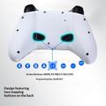 XSX Water Transfer Print 2.4G Wireless Gaming Controller - Football / Colorful