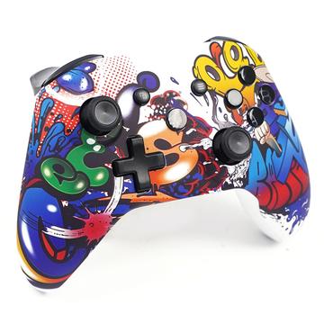 XSX Water Transfer Print 2.4G Wireless Gaming Controller - Graffiti