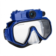 XT191 Diving Mask with 4MP Camera, WiFi - Blue