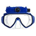 XT191 Diving Mask with 4MP Camera, WiFi - Blue