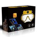 XT191 Diving Mask with 4MP Camera, WiFi - Blue
