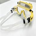 XT191 Diving Mask with 4MP Camera, WiFi - Yellow