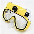 XT191 Diving Mask with 4MP Camera, WiFi - Yellow