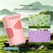 XV80 2.0" Digital Microscope / Telescope for Kids - 1000x Zoom - Pink