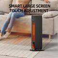 XY-801 Portable Ceramic Electric Heater 2200W with Remote Control - Black