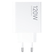Xiaomi 120W HyperCharge Combo Wall Charger with USB-C Cable MDY-14-EE (Open Box - Excellent) - White