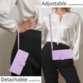 Xiaomi 15T Luxury Quilted Wallet Case - Purple