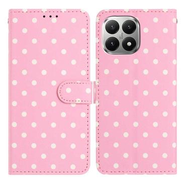 Xiaomi 15T Polka Dot Pattern Wallet Case