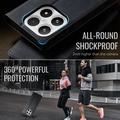 Xiaomi 17 Caseme 033 Calf Texture Wallet Case with RFID Blocking - Black