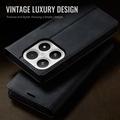 Xiaomi 17 Caseme 033 Calf Texture Wallet Case with RFID Blocking - Black
