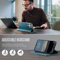 Xiaomi 17 Caseme 033 Calf Texture Wallet Case with RFID Blocking - Green