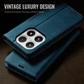 Xiaomi 17 Caseme 033 Calf Texture Wallet Case with RFID Blocking - Green