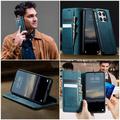 Xiaomi 17 Caseme 033 Calf Texture Wallet Case with RFID Blocking - Green