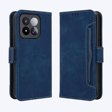 Xiaomi 17 Max Cardholder Wallet Case - Blue