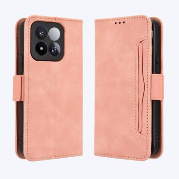Xiaomi 17 Max Cardholder Wallet Case - Pink