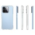 Xiaomi 17 Max Shockproof Silicone Case - Transparent