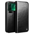 Xiaomi 17 Pro Max Qialino Classic Wallet Leather Case - Black