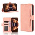 Xiaomi 17 Ultra Cardholder Wallet Case - Pink
