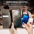 Xiaomi 17 Ultra Caseme 033 Calf Texture Wallet Case with RFID Blocking - Coffee