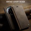 Xiaomi 17 Ultra Caseme 033 Calf Texture Wallet Case with RFID Blocking - Coffee