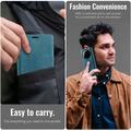 Xiaomi 17 Ultra Caseme 033 Calf Texture Wallet Case with RFID Blocking - Green