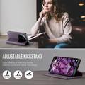 Xiaomi 17 Ultra Caseme 033 Calf Texture Wallet Case with RFID Blocking - Purple