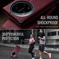 Xiaomi 17 Ultra Caseme 033 Calf Texture Wallet Case with RFID Blocking - Red