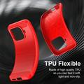 Xiaomi 17T Brushed TPU Case - Carbon Fiber - Red