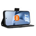 Xiaomi 17T Cardholder Wallet Case - Black