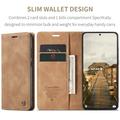 Xiaomi 17T Caseme 013 Series Wallet Case - Brown