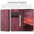 Xiaomi 17T Caseme 013 Series Wallet Case - Red