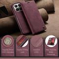 Xiaomi 17T Caseme 013 Series Wallet Case - Red