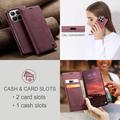 Xiaomi 17T Caseme 013 Series Wallet Case - Red