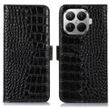 Xiaomi 17T Crocodile Series Wallet Leather Case with RFID