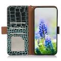Xiaomi 17T Crocodile Series Wallet Leather Case with RFID - Green