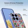 Xiaomi 17T Floral Pattern TPU Case - Lilies