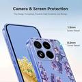 Xiaomi 17T Floral Pattern TPU Case - Wisteria