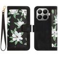 Xiaomi 17T Floral Wallet Case with Card Slots