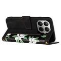 Xiaomi 17T Floral Wallet Case with Card Slots