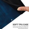 Xiaomi 17T Floral Wallet Case with Card Slots - Dark Blue