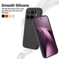 Xiaomi 17T Liquid Silicone Case with Hand Strap - Black