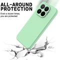 Xiaomi 17T Liquid Silicone Case with Hand Strap - Green